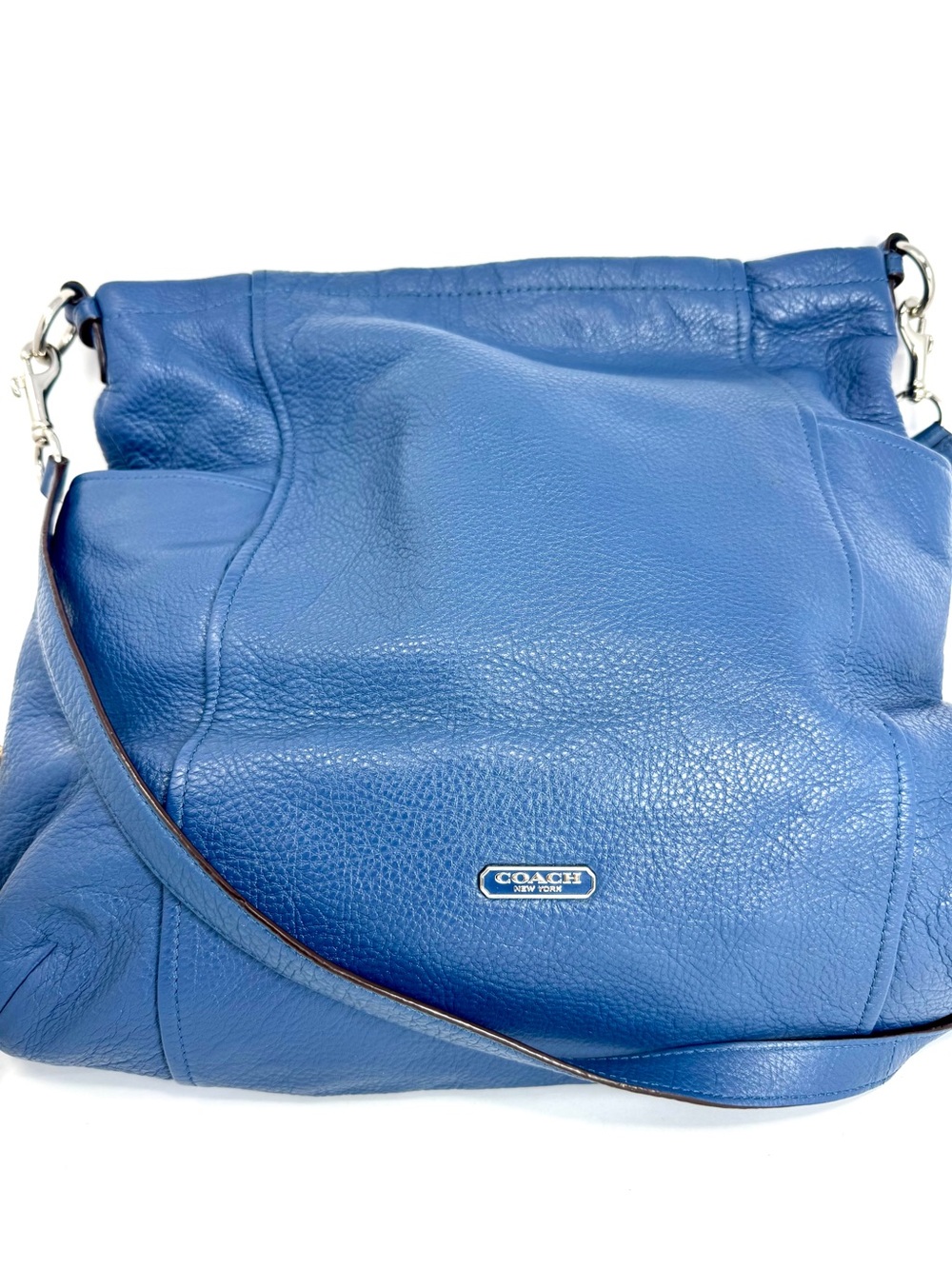 Coach Park North South Hobo Bag
Royal Blue Leather - Picture 2 of 11